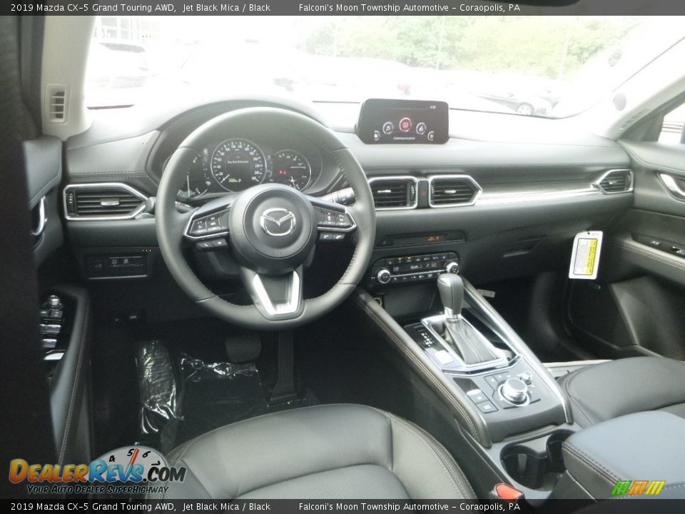 2019 Mazda CX-5 Grand Touring AWD Jet Black Mica / Black Photo #9