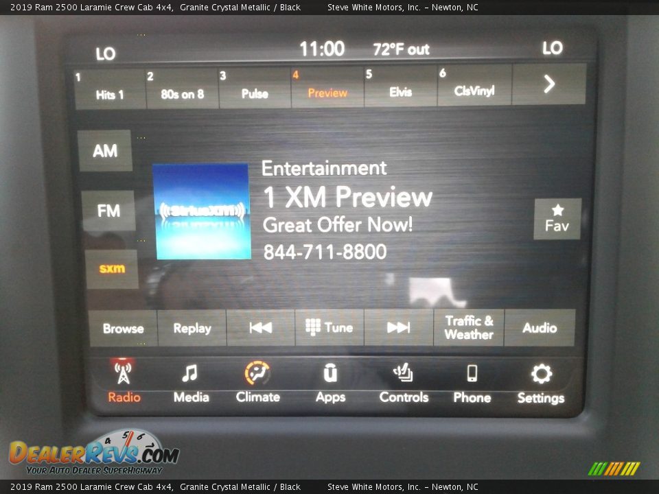 Controls of 2019 Ram 2500 Laramie Crew Cab 4x4 Photo #21