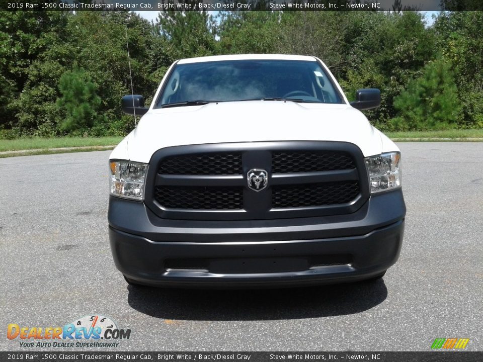 2019 Ram 1500 Classic Tradesman Regular Cab Bright White / Black/Diesel Gray Photo #3