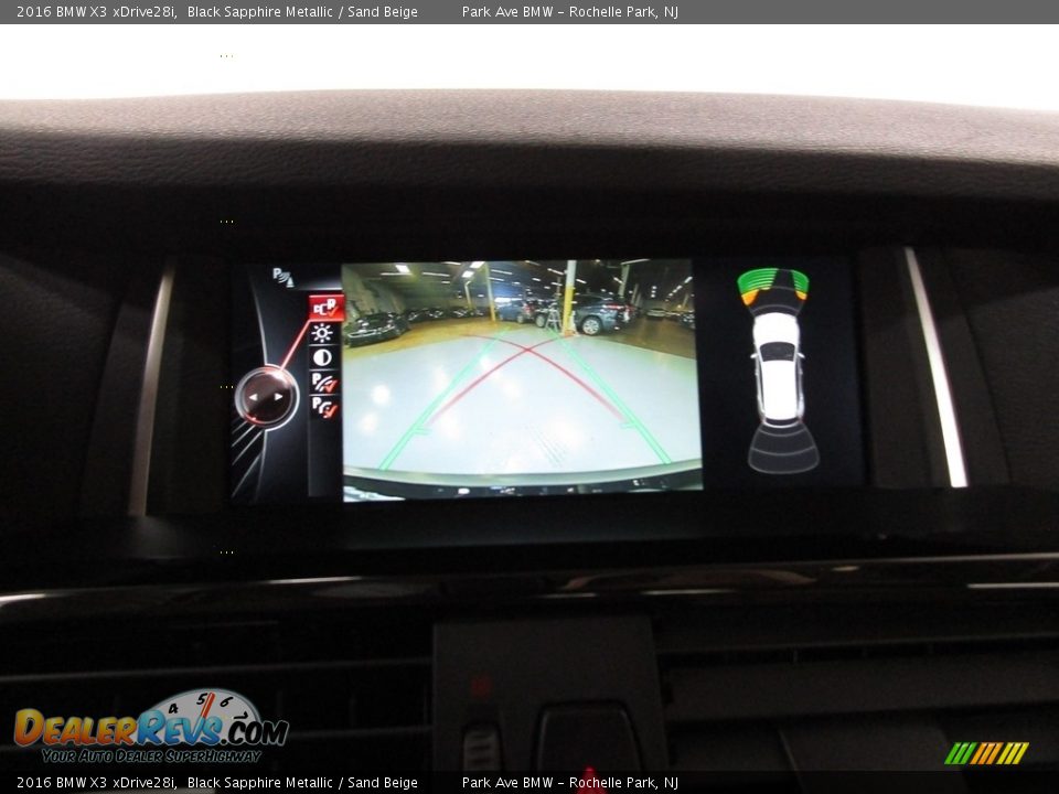 2016 BMW X3 xDrive28i Black Sapphire Metallic / Sand Beige Photo #26