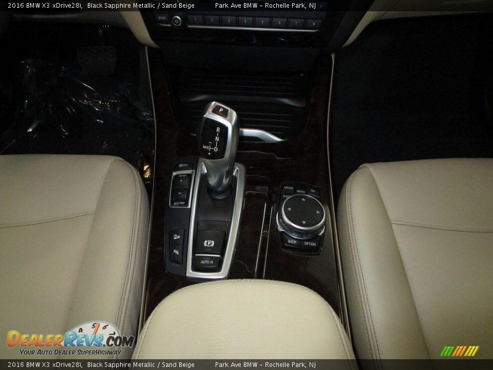 2016 BMW X3 xDrive28i Black Sapphire Metallic / Sand Beige Photo #28