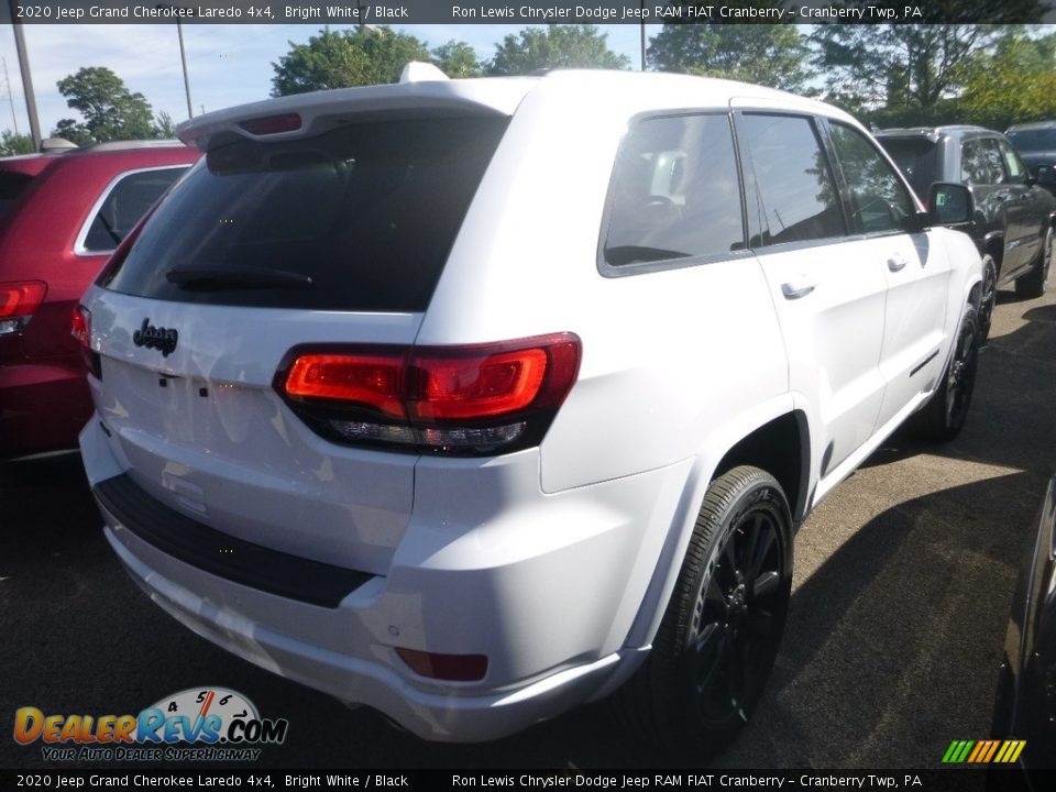 2020 Jeep Grand Cherokee Laredo 4x4 Bright White / Black Photo #4