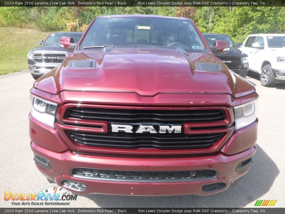 Delmonico Red Pearl 2020 Ram 1500 Laramie Crew Cab 4x4 Photo #8
