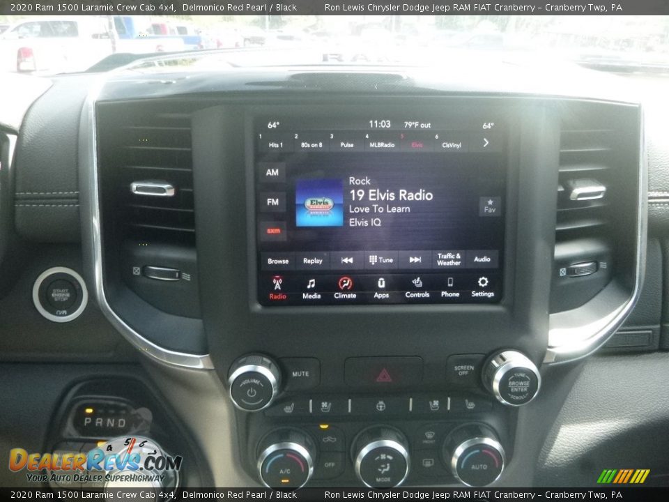 2020 Ram 1500 Laramie Crew Cab 4x4 Delmonico Red Pearl / Black Photo #15