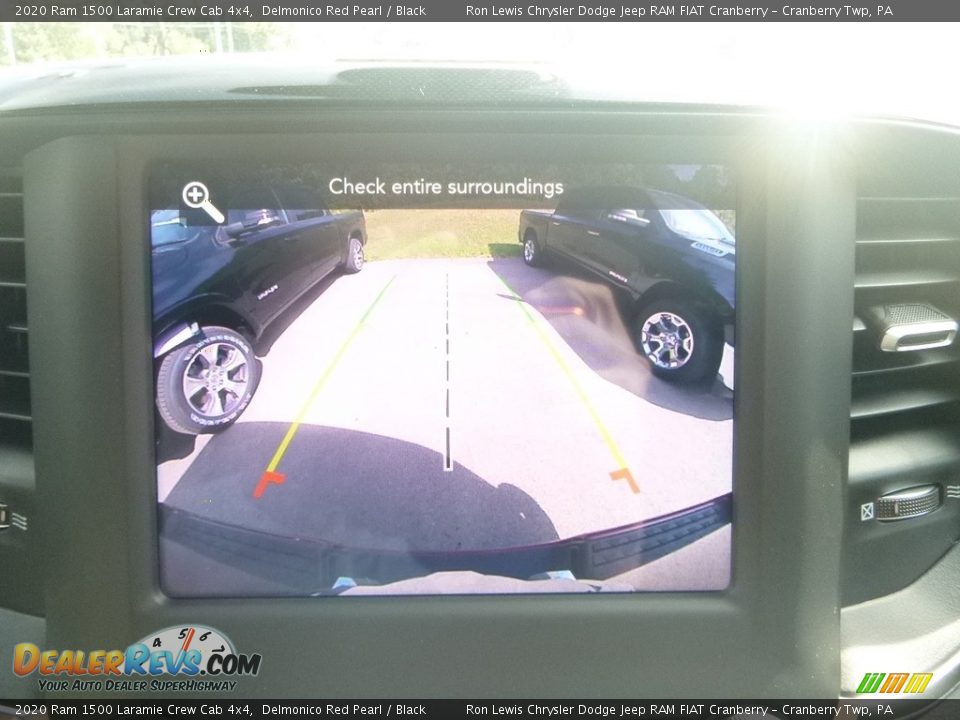 2020 Ram 1500 Laramie Crew Cab 4x4 Delmonico Red Pearl / Black Photo #16