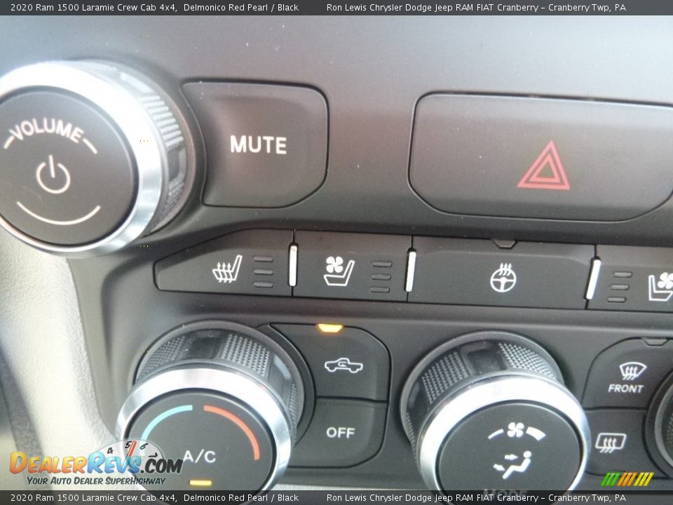 Controls of 2020 Ram 1500 Laramie Crew Cab 4x4 Photo #17