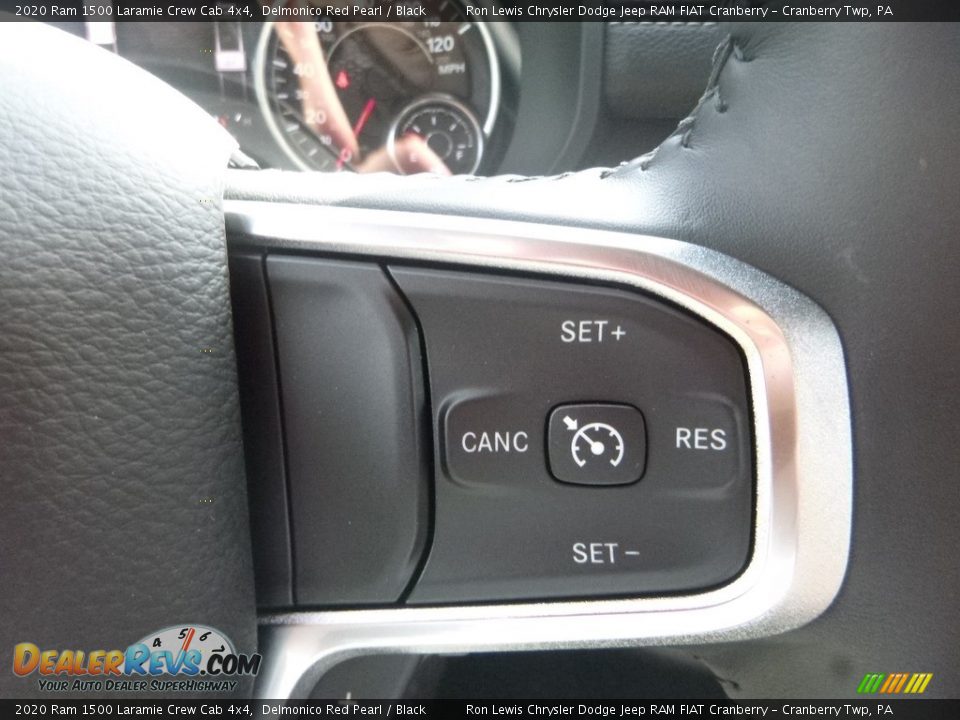 2020 Ram 1500 Laramie Crew Cab 4x4 Steering Wheel Photo #18