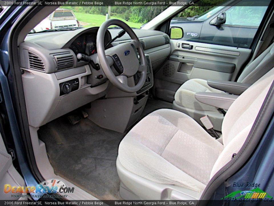 2006 Ford Freestar SE Norsea Blue Metallic / Pebble Beige Photo #5