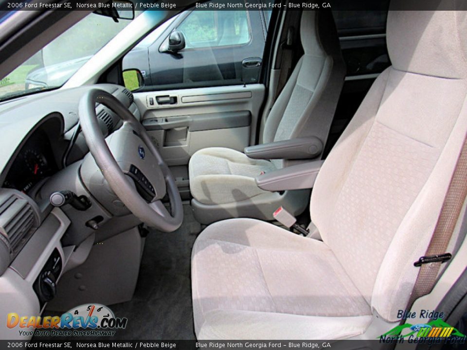 2006 Ford Freestar SE Norsea Blue Metallic / Pebble Beige Photo #6