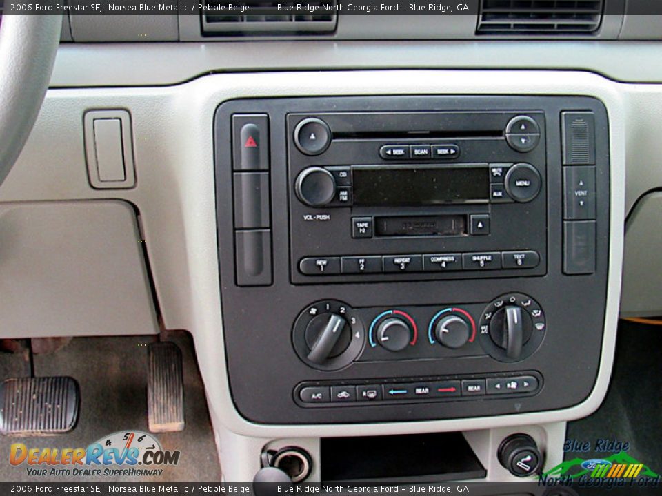 2006 Ford Freestar SE Norsea Blue Metallic / Pebble Beige Photo #10