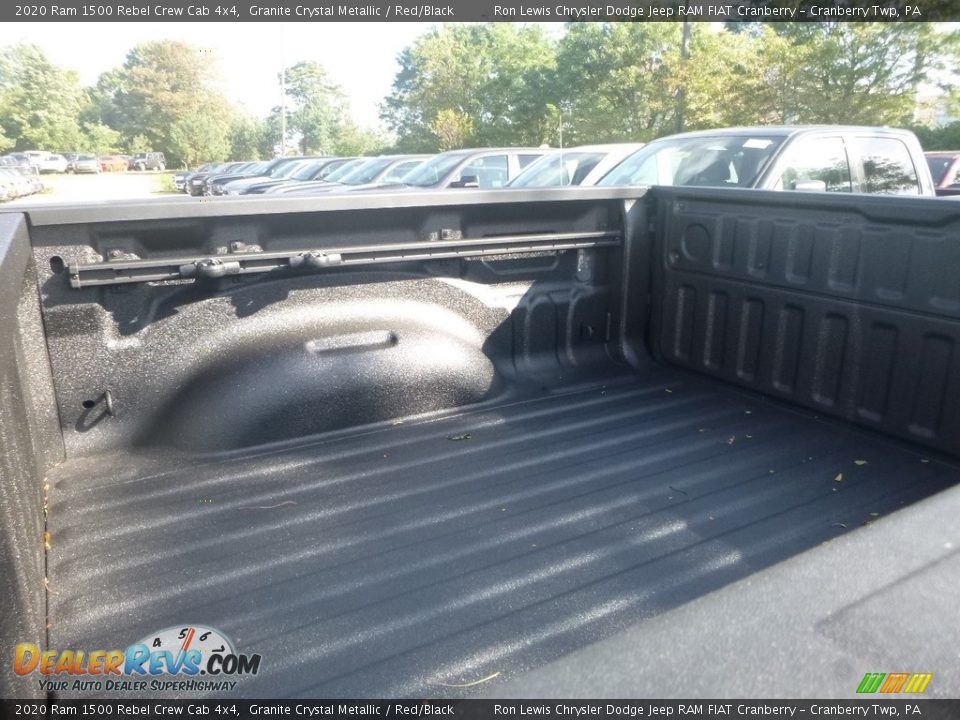 2020 Ram 1500 Rebel Crew Cab 4x4 Granite Crystal Metallic / Red/Black Photo #12