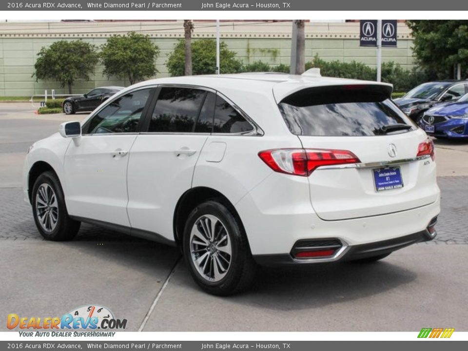 2016 Acura RDX Advance White Diamond Pearl / Parchment Photo #5