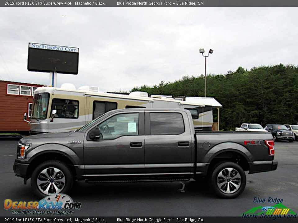 2019 Ford F150 STX SuperCrew 4x4 Magnetic / Black Photo #2