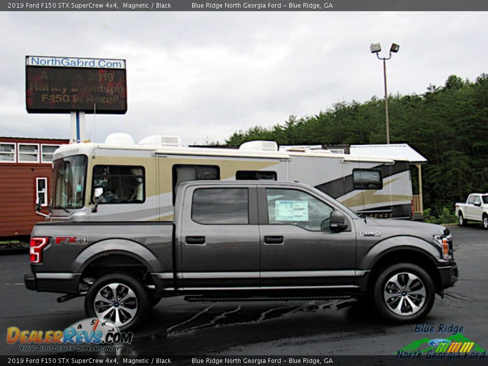 2019 Ford F150 STX SuperCrew 4x4 Magnetic / Black Photo #6
