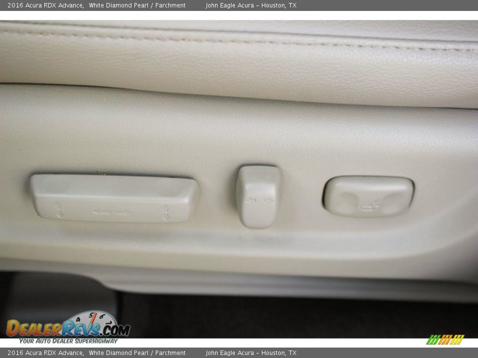 2016 Acura RDX Advance White Diamond Pearl / Parchment Photo #16