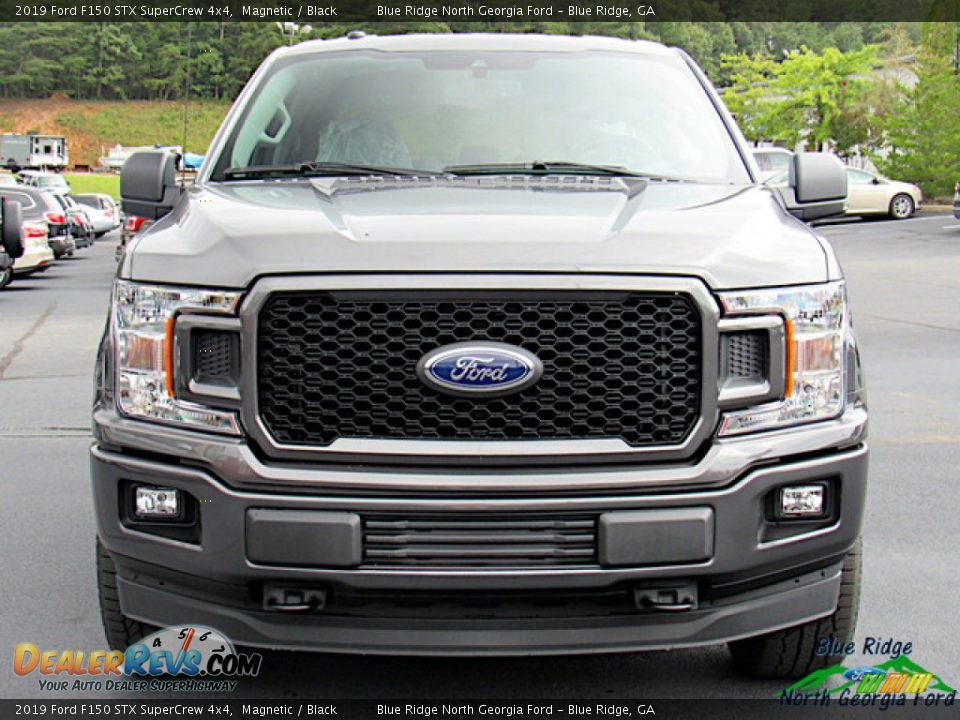 2019 Ford F150 STX SuperCrew 4x4 Magnetic / Black Photo #8