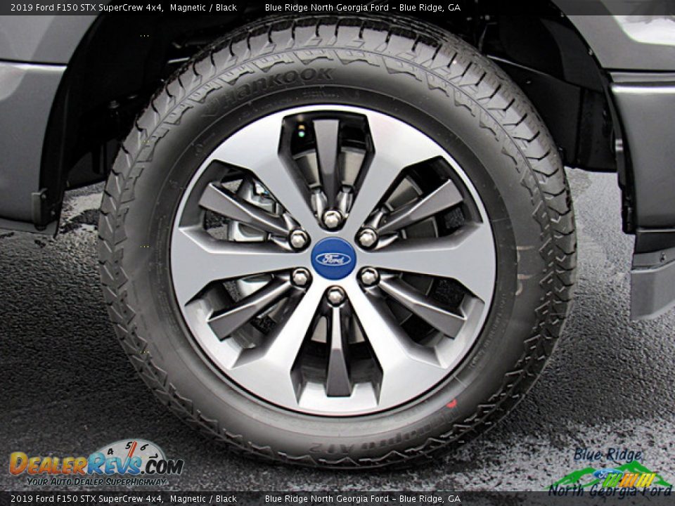 2019 Ford F150 STX SuperCrew 4x4 Magnetic / Black Photo #9