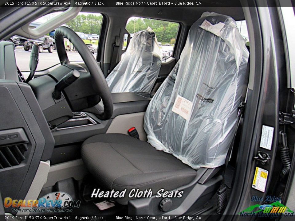 2019 Ford F150 STX SuperCrew 4x4 Magnetic / Black Photo #10