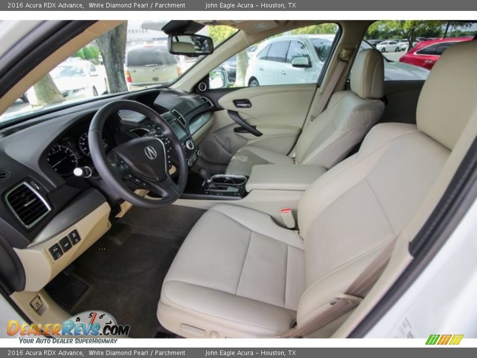 2016 Acura RDX Advance White Diamond Pearl / Parchment Photo #19