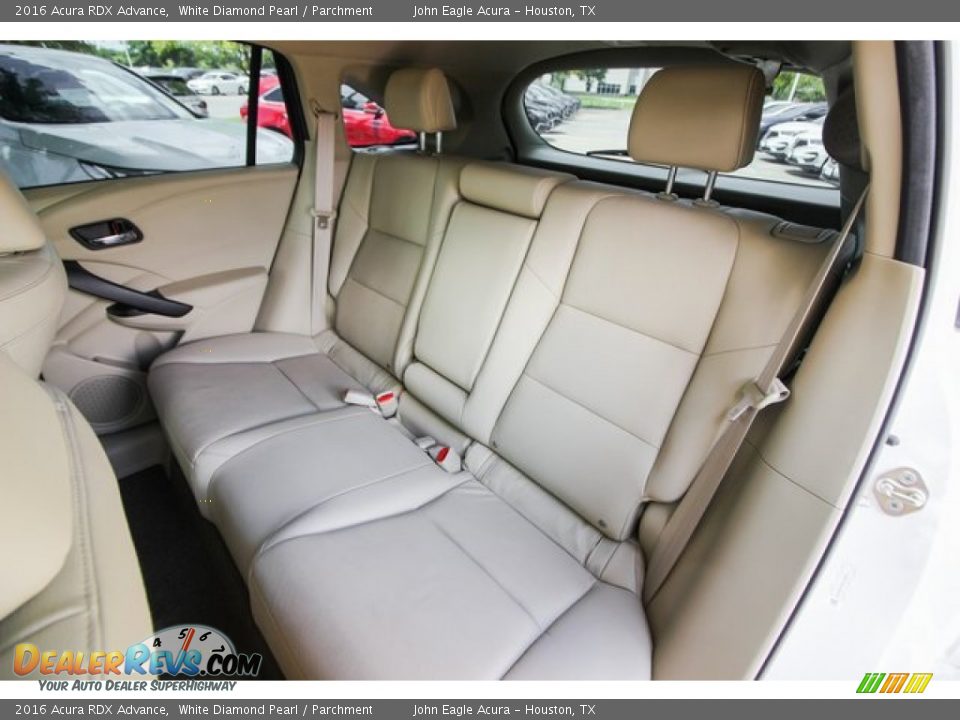 2016 Acura RDX Advance White Diamond Pearl / Parchment Photo #21