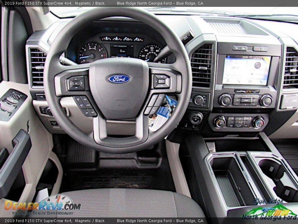 2019 Ford F150 STX SuperCrew 4x4 Magnetic / Black Photo #14