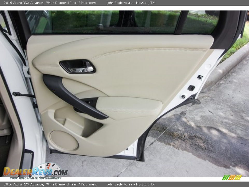 2016 Acura RDX Advance White Diamond Pearl / Parchment Photo #23