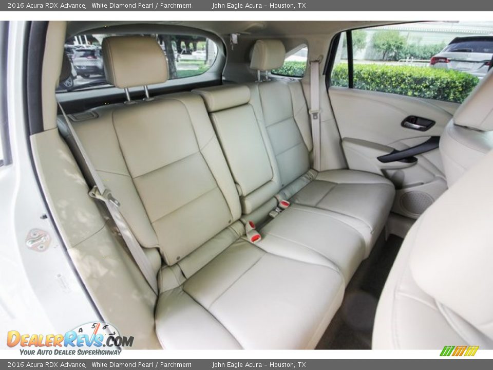 2016 Acura RDX Advance White Diamond Pearl / Parchment Photo #24