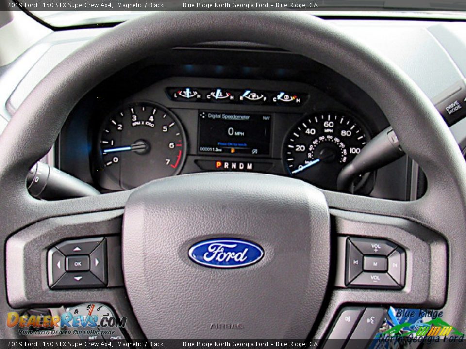2019 Ford F150 STX SuperCrew 4x4 Magnetic / Black Photo #17
