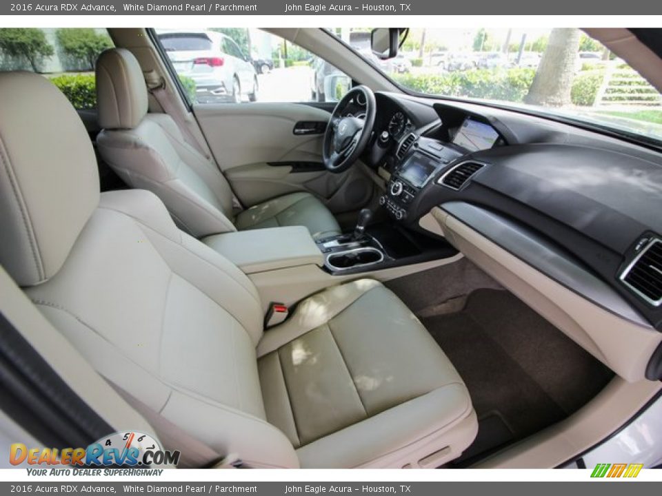 2016 Acura RDX Advance White Diamond Pearl / Parchment Photo #26
