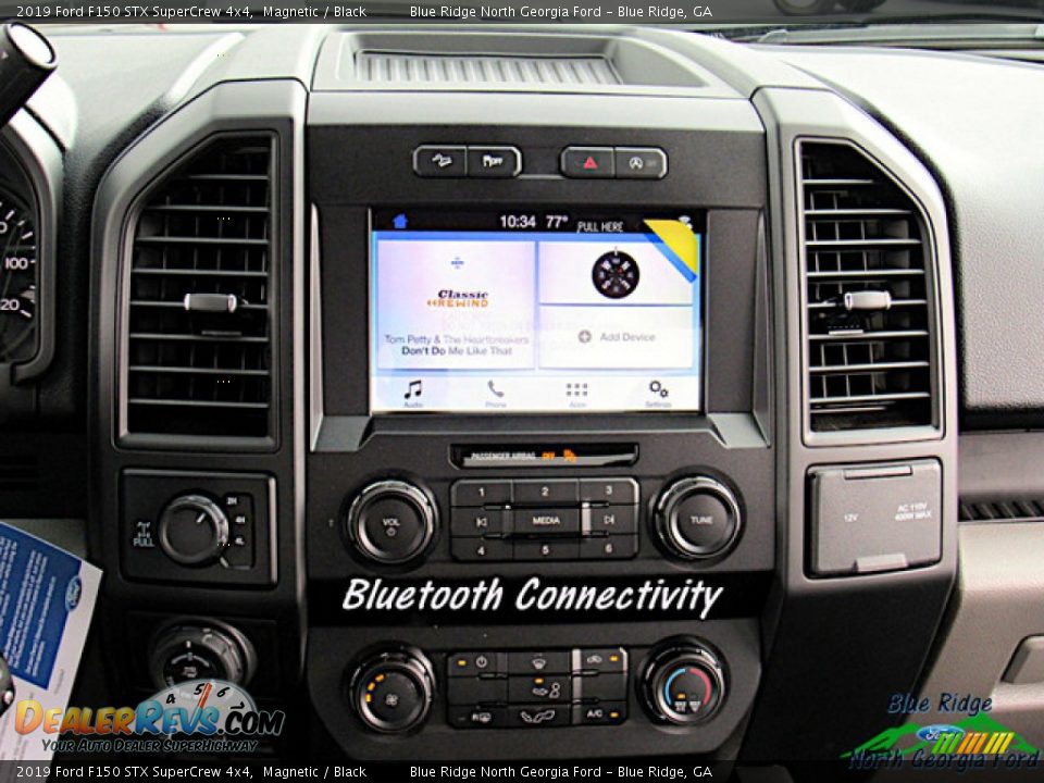 2019 Ford F150 STX SuperCrew 4x4 Magnetic / Black Photo #18