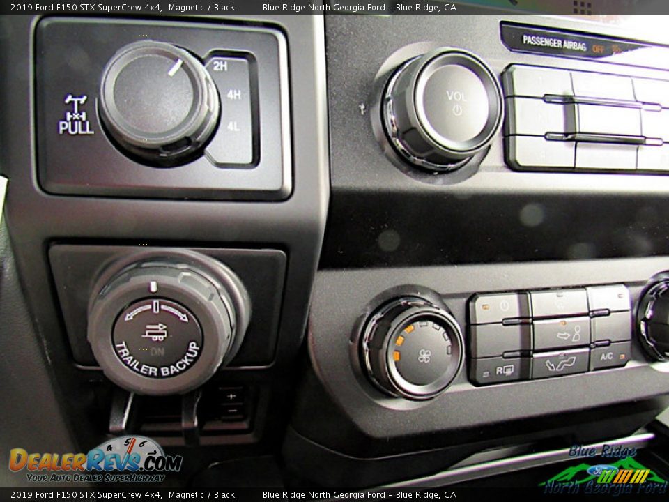 2019 Ford F150 STX SuperCrew 4x4 Magnetic / Black Photo #22