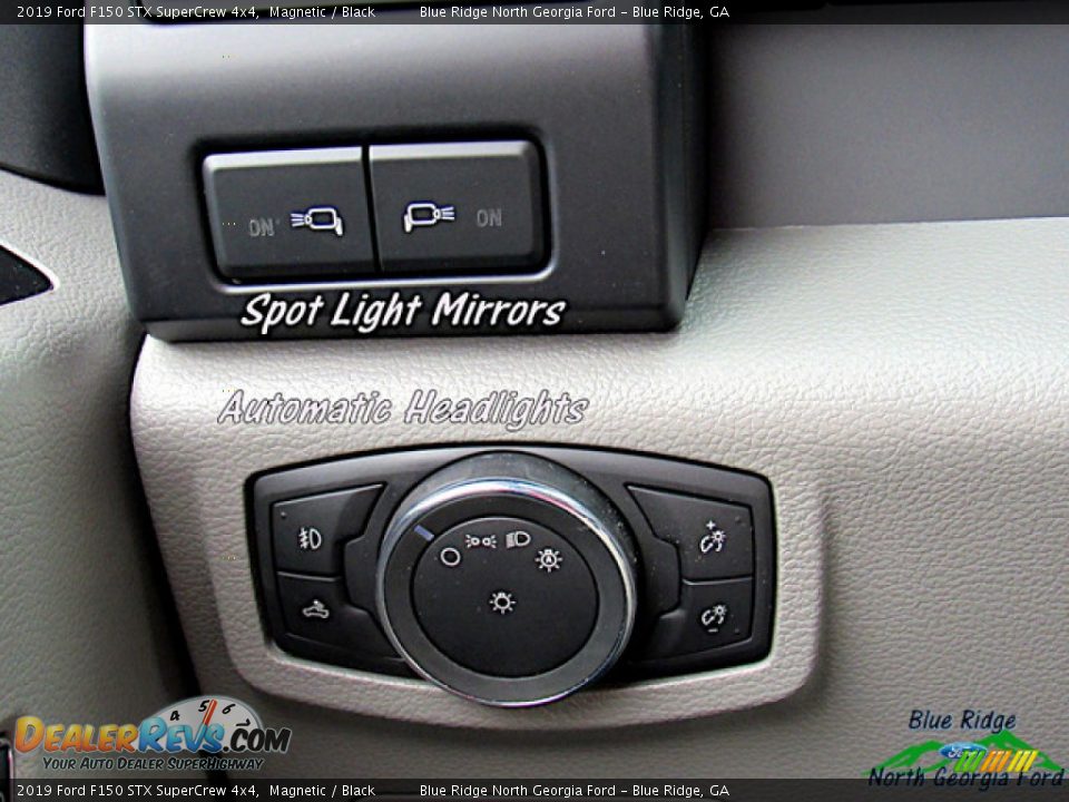 2019 Ford F150 STX SuperCrew 4x4 Magnetic / Black Photo #23