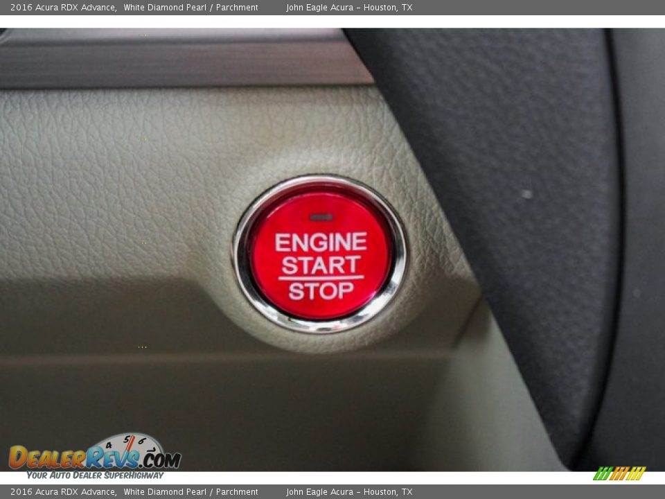 2016 Acura RDX Advance White Diamond Pearl / Parchment Photo #33