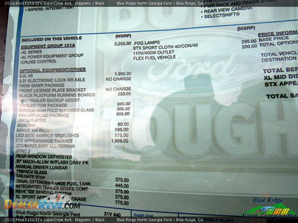 2019 Ford F150 STX SuperCrew 4x4 Magnetic / Black Photo #25
