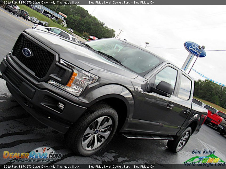 2019 Ford F150 STX SuperCrew 4x4 Magnetic / Black Photo #30