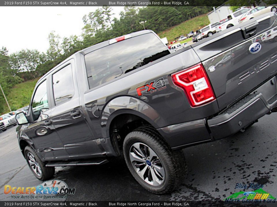2019 Ford F150 STX SuperCrew 4x4 Magnetic / Black Photo #33