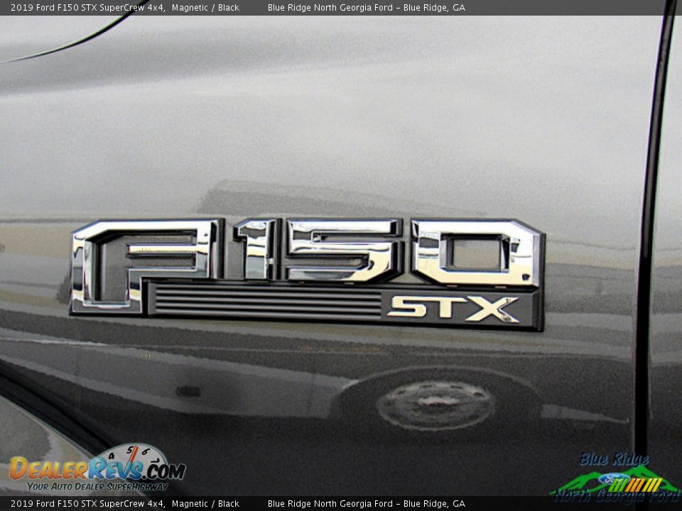 2019 Ford F150 STX SuperCrew 4x4 Magnetic / Black Photo #34