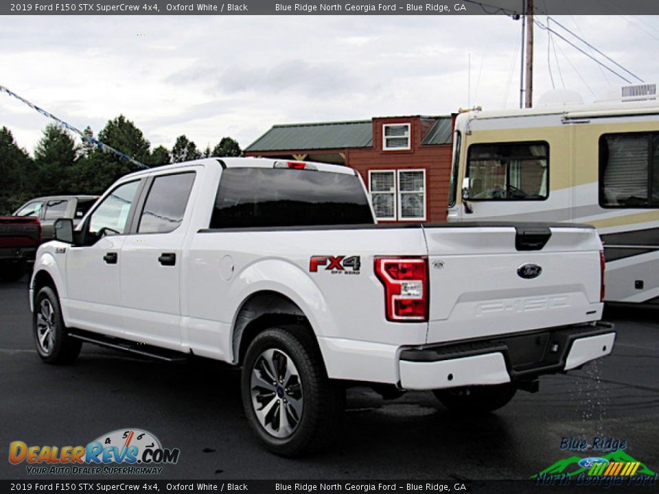 2019 Ford F150 STX SuperCrew 4x4 Oxford White / Black Photo #3