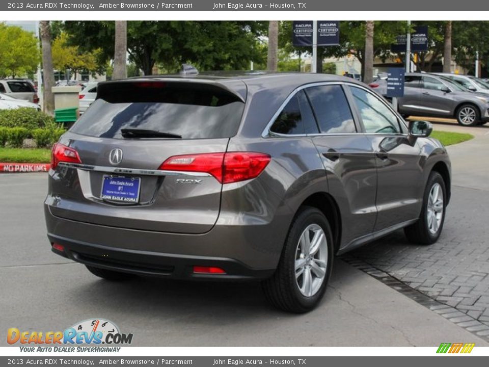 2013 Acura RDX Technology Amber Brownstone / Parchment Photo #7