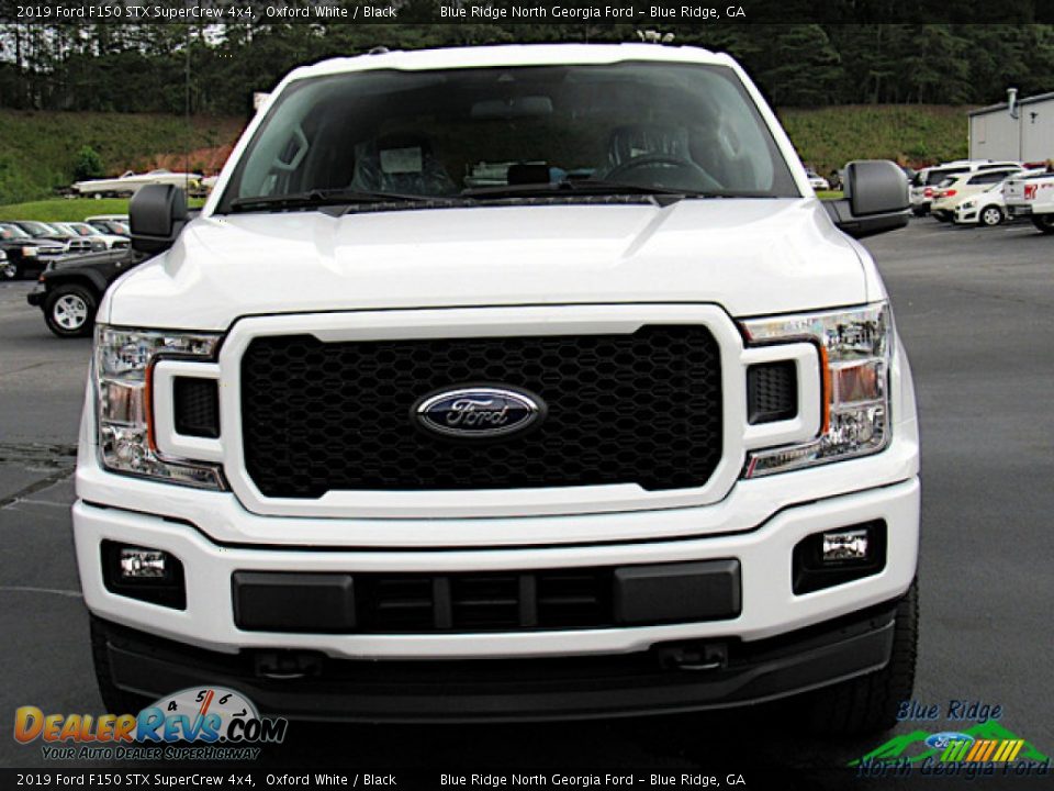 2019 Ford F150 STX SuperCrew 4x4 Oxford White / Black Photo #4