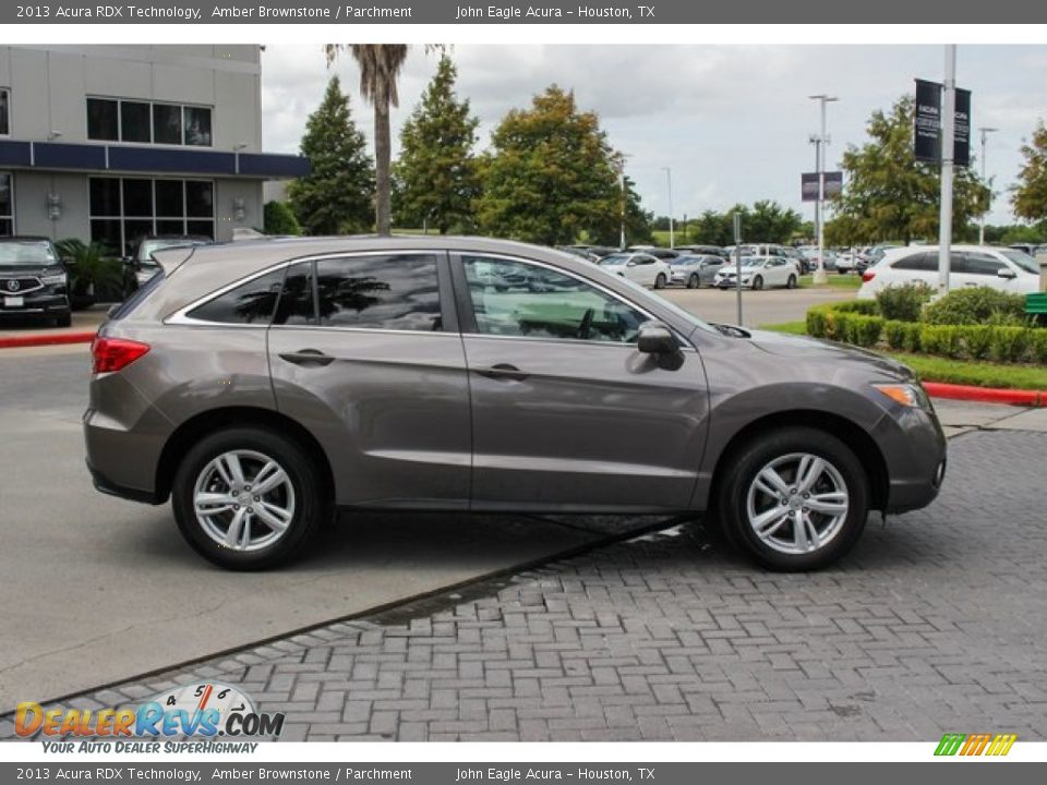 2013 Acura RDX Technology Amber Brownstone / Parchment Photo #8