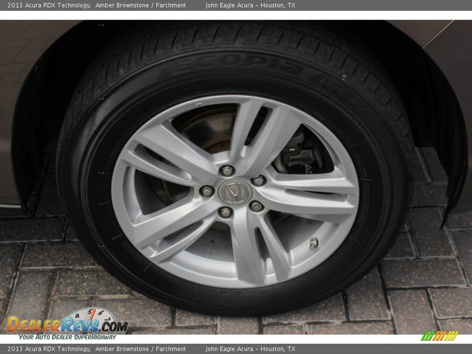 2013 Acura RDX Technology Amber Brownstone / Parchment Photo #10