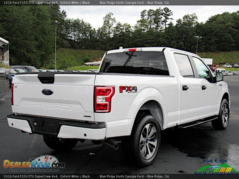 2019 Ford F150 STX SuperCrew 4x4 Oxford White / Black Photo #6