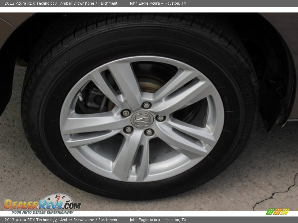 2013 Acura RDX Technology Amber Brownstone / Parchment Photo #11