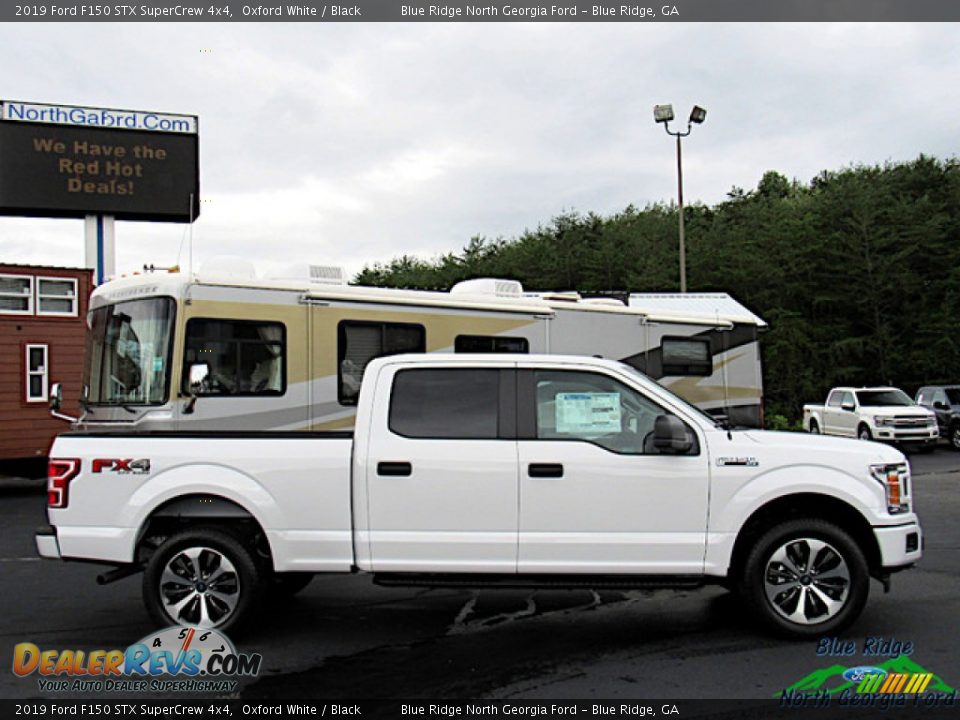 2019 Ford F150 STX SuperCrew 4x4 Oxford White / Black Photo #7