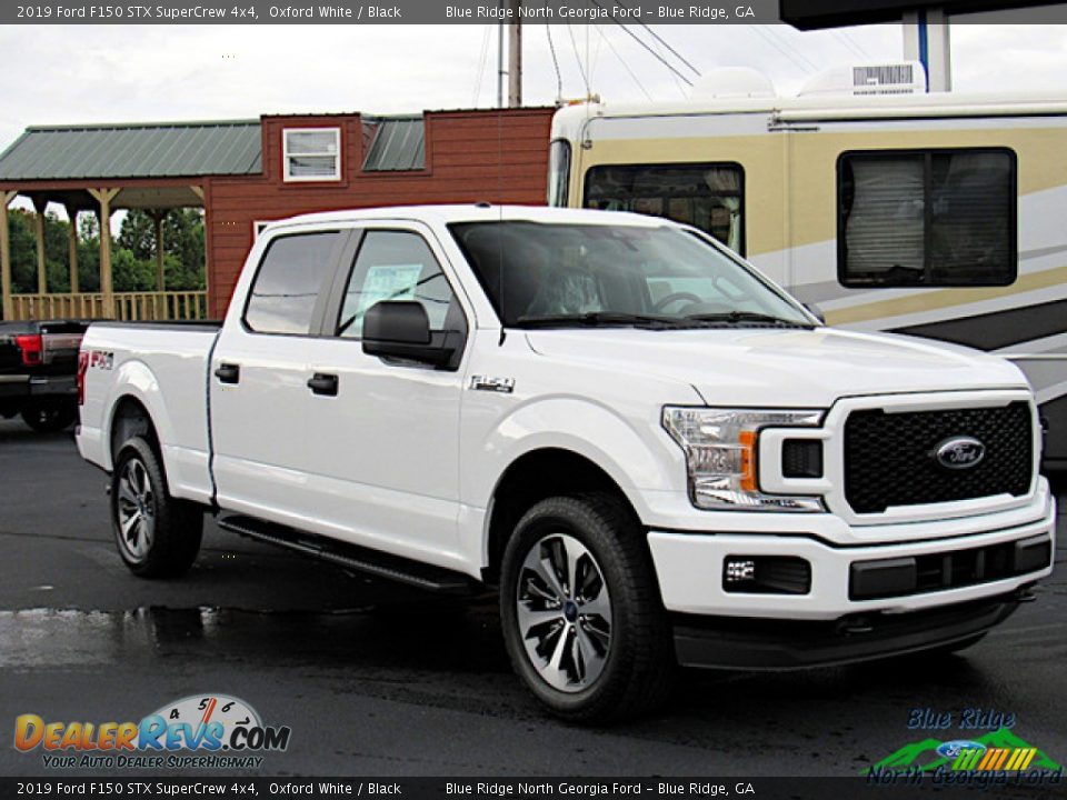 2019 Ford F150 STX SuperCrew 4x4 Oxford White / Black Photo #8