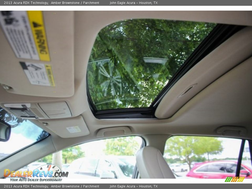 2013 Acura RDX Technology Amber Brownstone / Parchment Photo #17