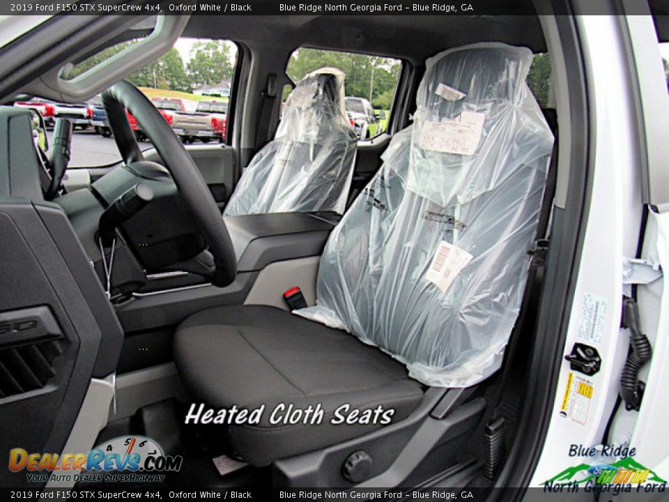 2019 Ford F150 STX SuperCrew 4x4 Oxford White / Black Photo #12