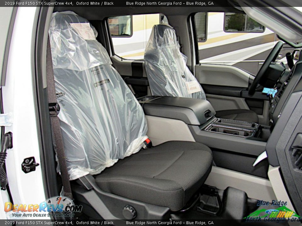 2019 Ford F150 STX SuperCrew 4x4 Oxford White / Black Photo #14