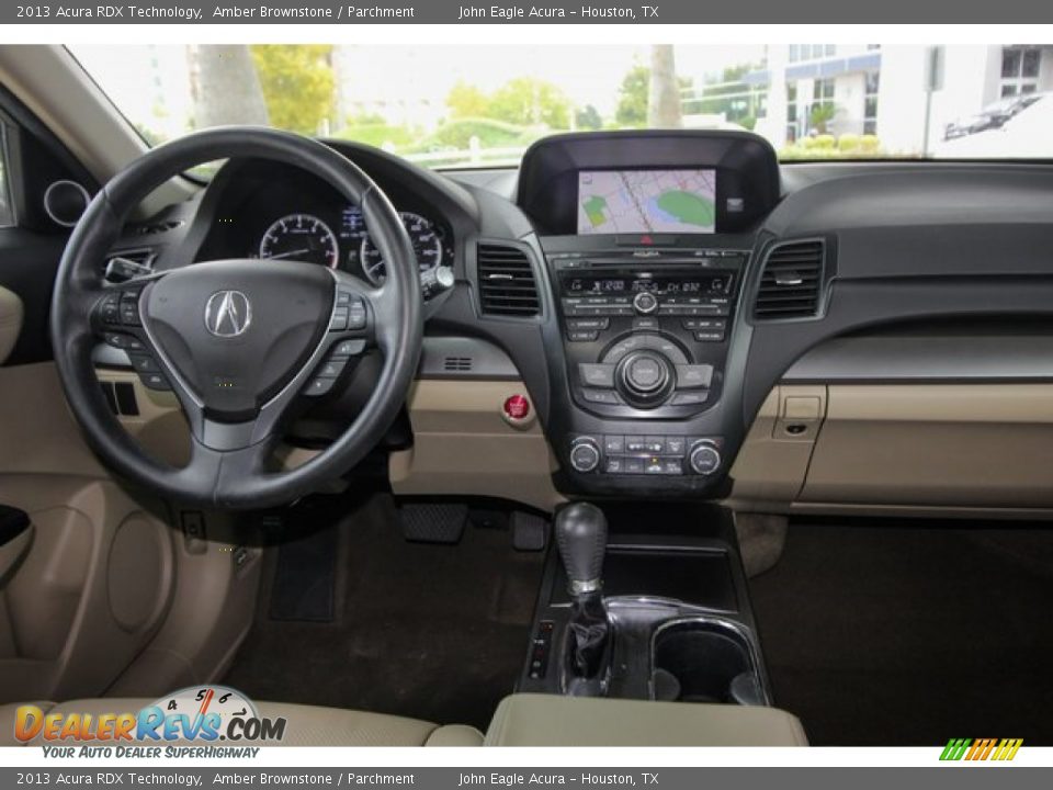2013 Acura RDX Technology Amber Brownstone / Parchment Photo #28
